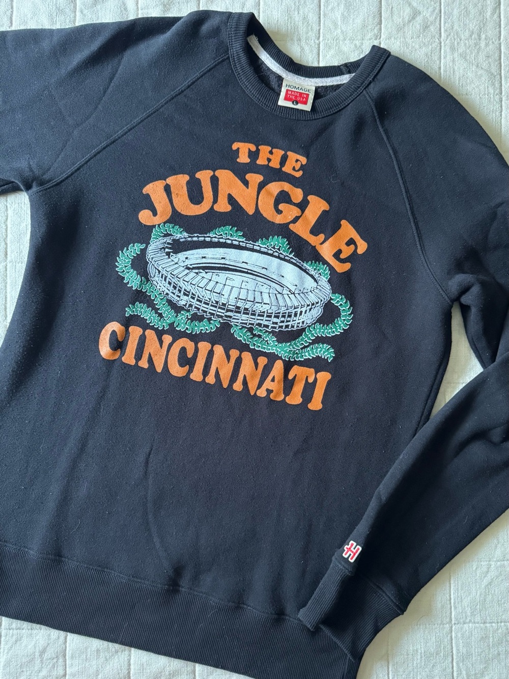 Homage 'The Jungle Cincinnati' Graphic Sweatshirt